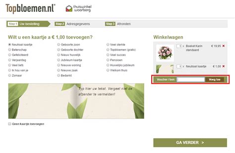 topbloemen korting